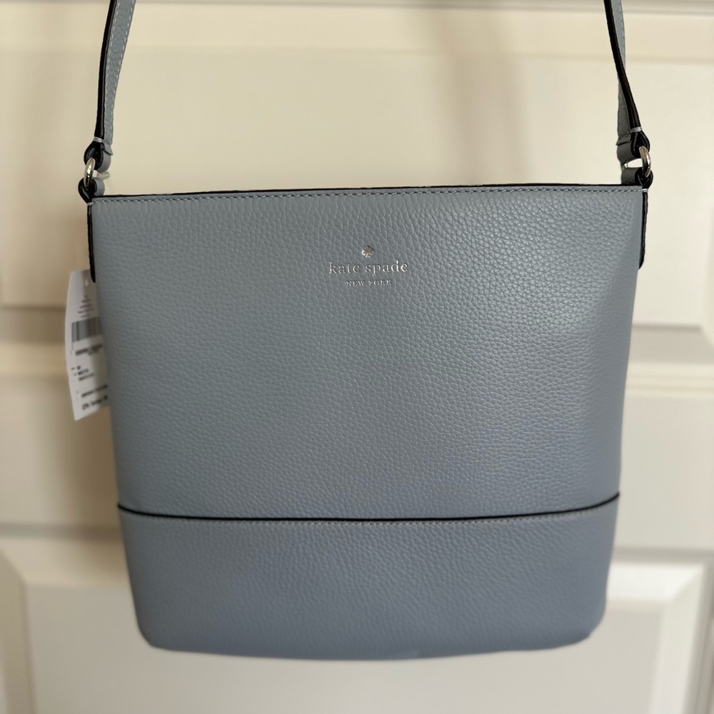 Kate Spade Southport Avenue Cora Crossbody in Frosted Blue